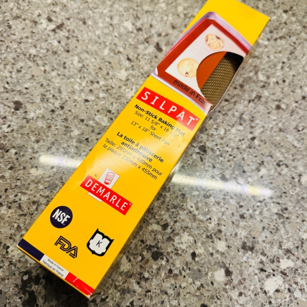 Silpat - Nonstick Silicone Baking Mat, Half-sheet liner, Brand New!